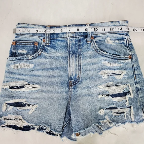 NWT American Eagle Outfitters Highest Rise 90’s Boyfriend Short Stretch SZ 2/26W - Picture 5 of 14